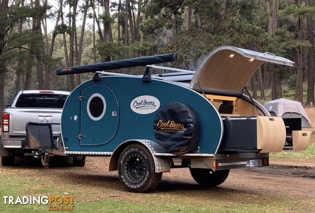 COOL BEANS CAMPERS RETRO LICENSED