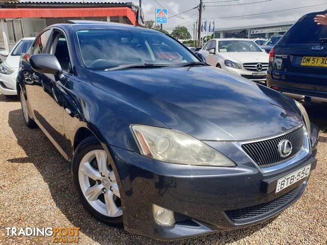 2007 LEXUS IS250 PRESTIGE GSE20R 4D SEDAN