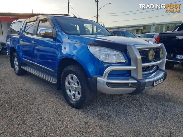 2014 HOLDEN COLORADO LTZ RGMY14 CREW CAB P/UP