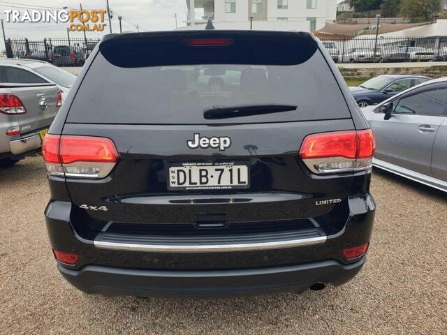 2016 JEEP GRANDCHEROKEE LIMITED WKMY15 4D WAGON