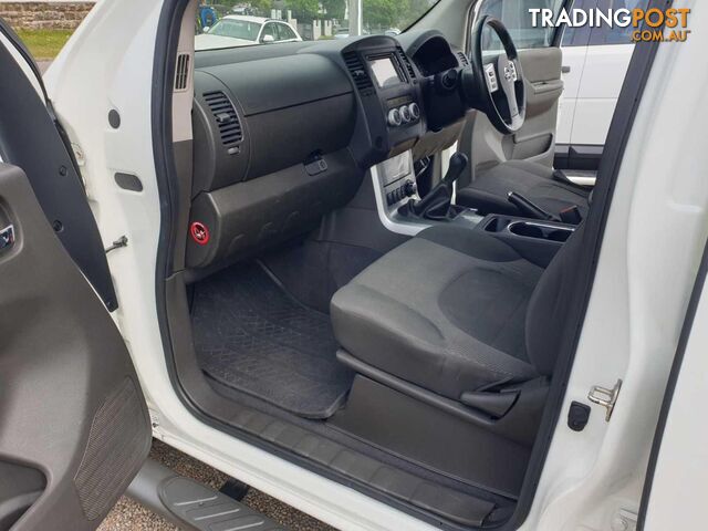 2012 NISSAN NAVARA ST25THANNIVERSARYLE D40MY12 DUAL CAB P/UP