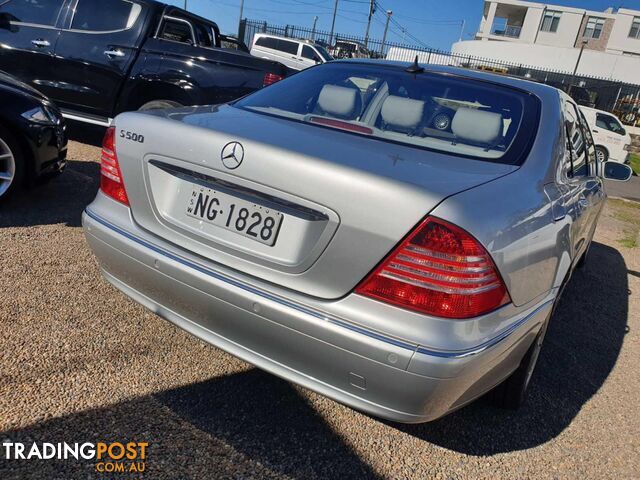 2000 MERCEDES-BENZ S500 L W220 4D SEDAN