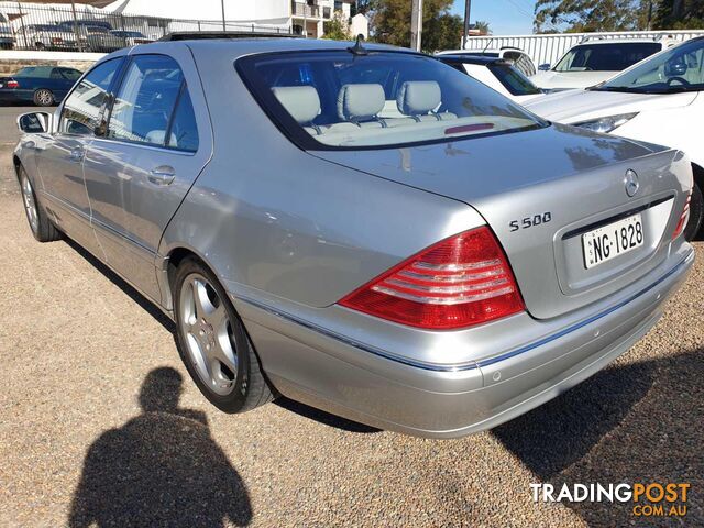 2000 MERCEDES-BENZ S500 L W220 4D SEDAN