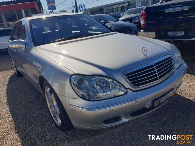 2000 MERCEDES-BENZ S500 L W220 4D SEDAN