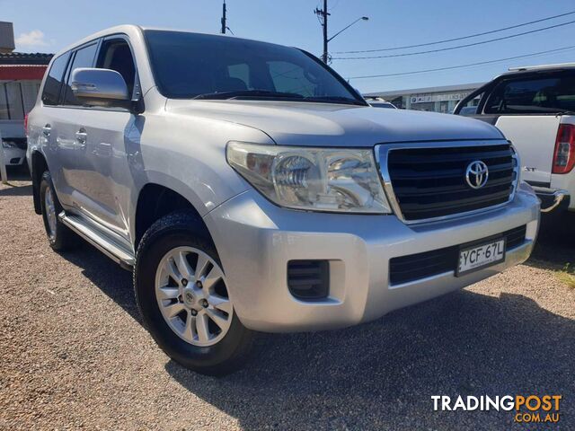 2012 TOYOTA LANDCRUISER GXL VDJ200RMY12 4D WAGON