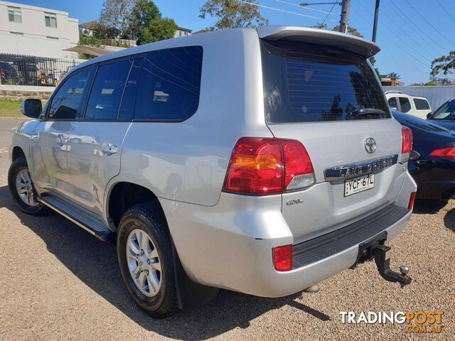 2012 TOYOTA LANDCRUISER GXL VDJ200RMY12 4D WAGON