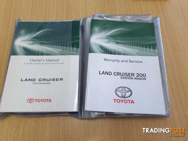 2012 TOYOTA LANDCRUISER GXL VDJ200RMY12 4D WAGON