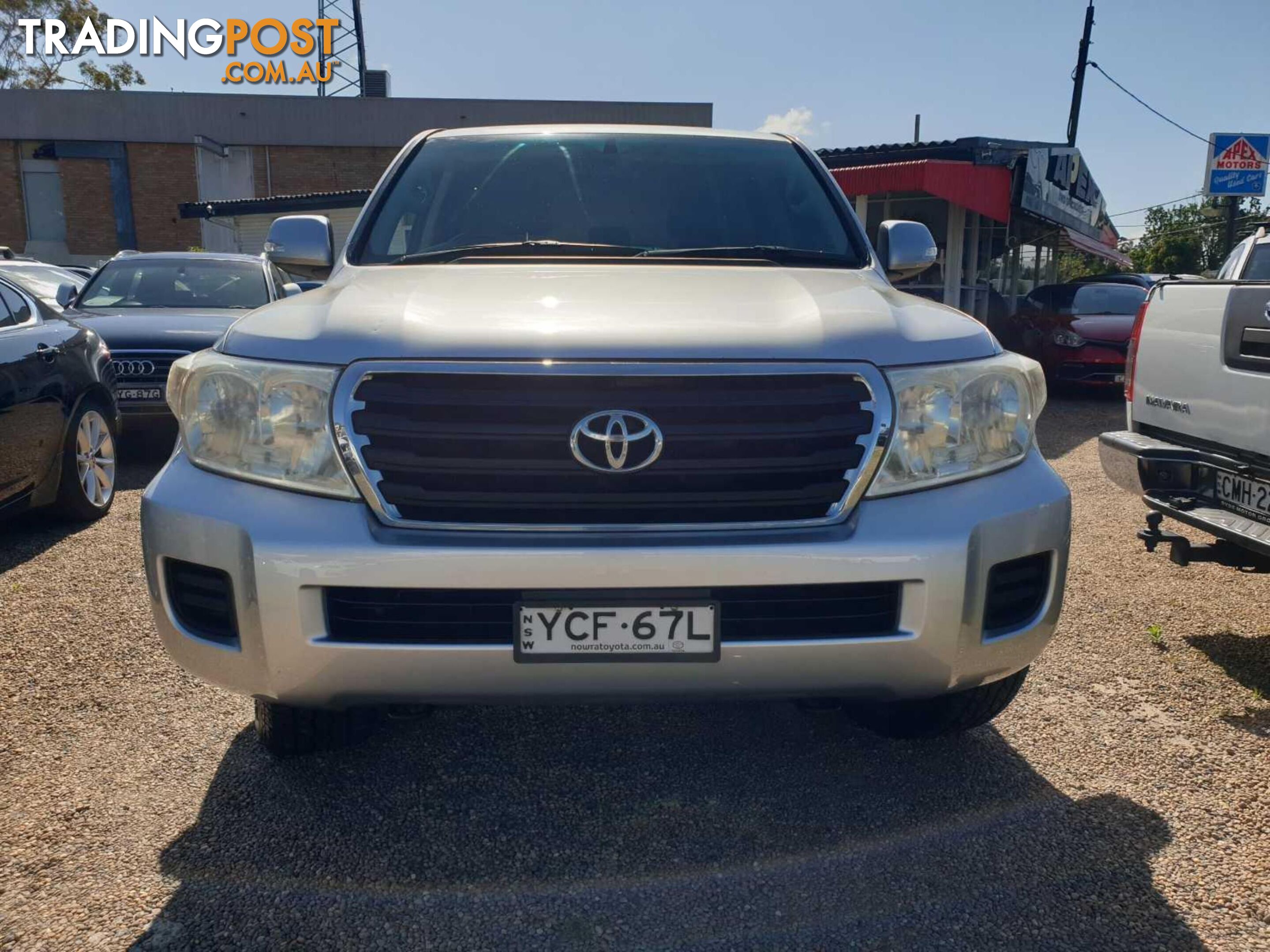 2012 TOYOTA LANDCRUISER GXL VDJ200RMY12 4D WAGON