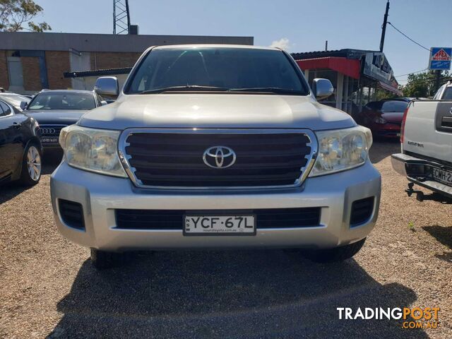 2012 TOYOTA LANDCRUISER GXL VDJ200RMY12 4D WAGON