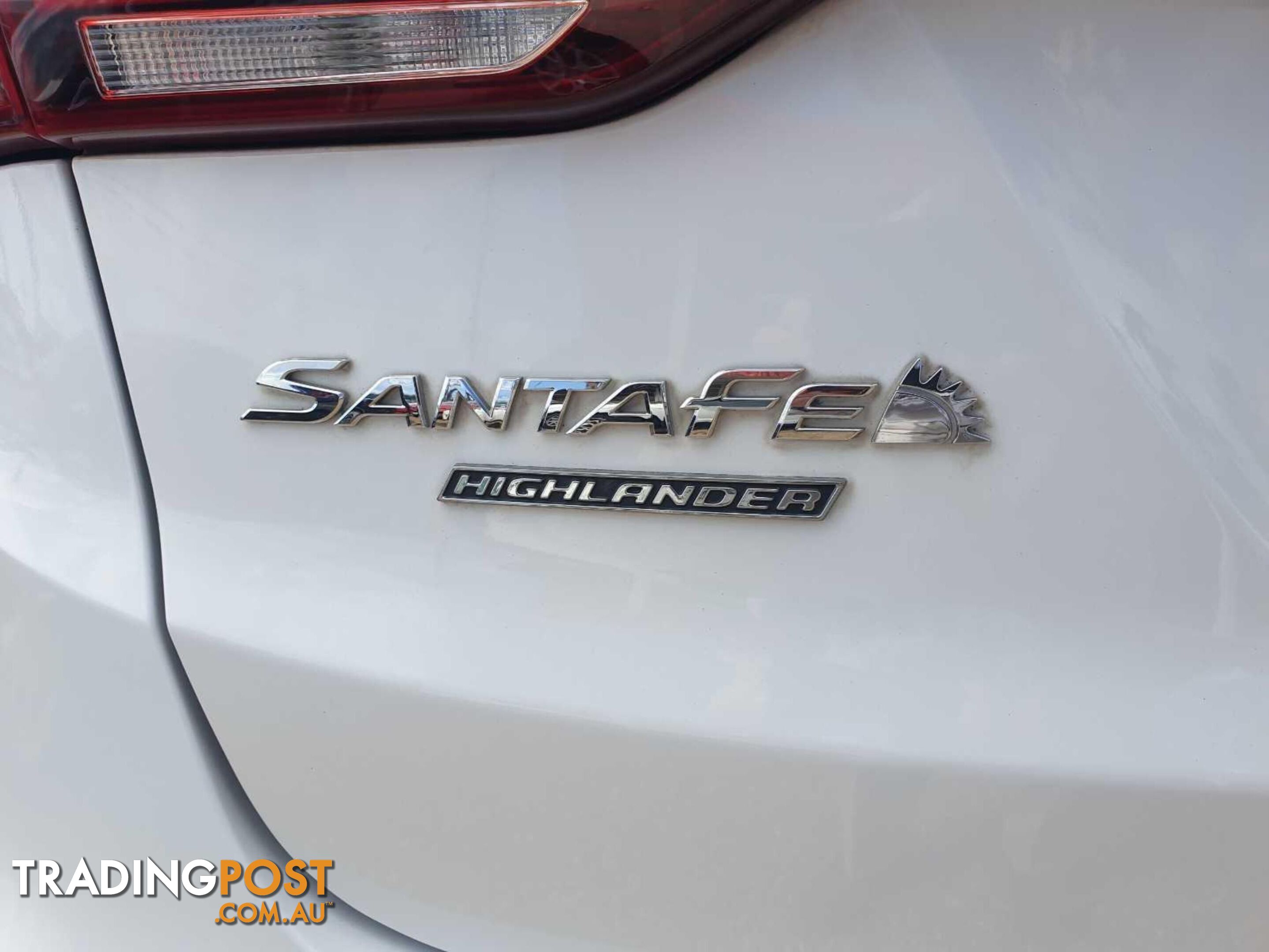 2016 HYUNDAI SANTAFE HIGHLANDERCRDI DMSERIESII(DM3)MY17 4D WAGON