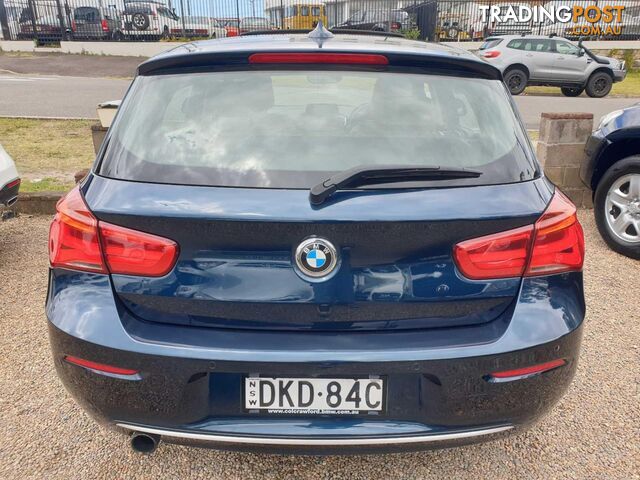 2016 BMW 1 18IURBANLINE F20LCI 5D HATCHBACK