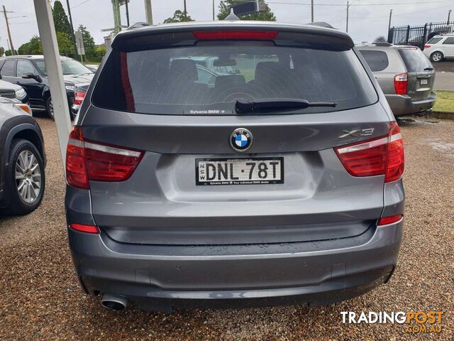 2017 BMW X3 XDRIVE20D F25MY17UPDATE 4D WAGON