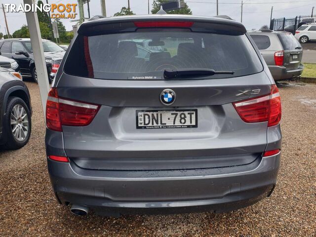 2017 BMW X3 XDRIVE20D F25MY17UPDATE 4D WAGON