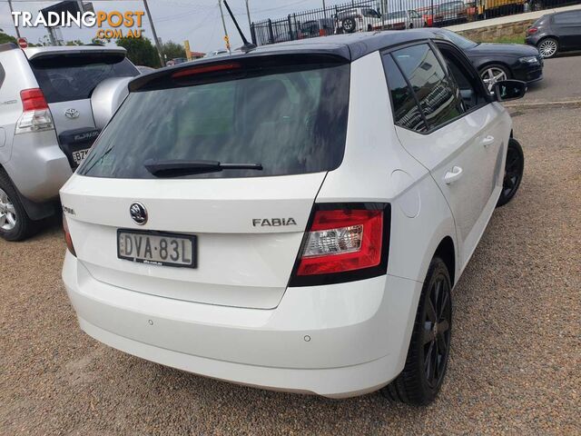 2018 SKODA FABIA 81TSI NJMY18 5D HATCHBACK