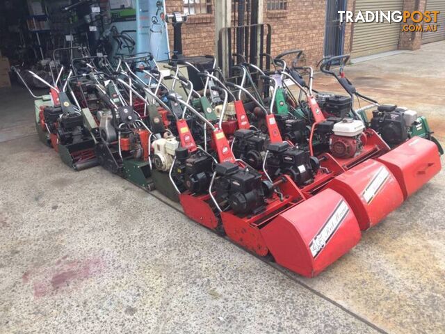 Full service & repair on all types of Roller/Cylinder/Reel mowers
(Swap/Trade)