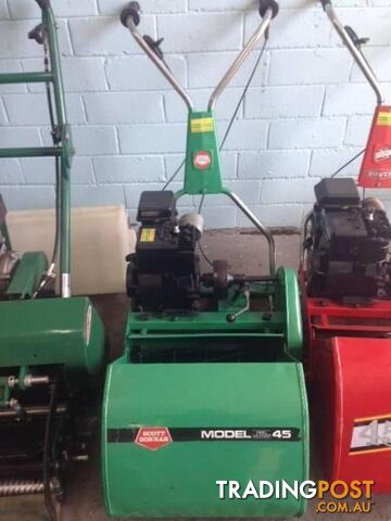 Refurbished cylinder/reel/roller mowers from $850