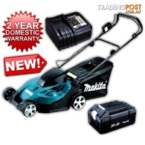 Brand New Makita LM430DWB 36V LXT Li-Ion Cordless Lawn Mower (Com