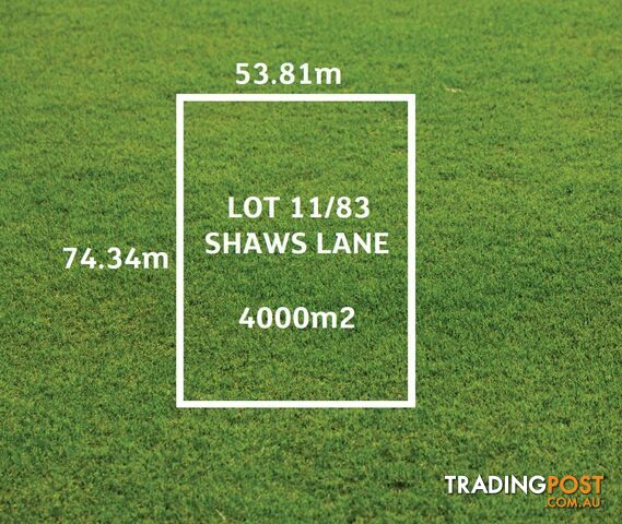 Lot 11/83 Shaws Lane ROSEDALE VIC 3847