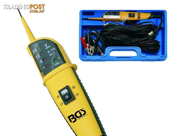 BGS Germany Auto Electrician Circuit Continuity Tester Multimeter Probe 6V-24V