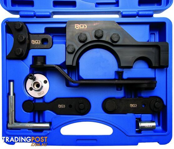 BGS Germany VW Engine Cam Lock Timing Tool Kit Touareg T5 Phaeton VAG 2.5 4.9D