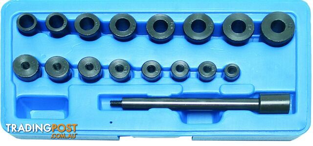 BGS Germany 17-piece Universal Clutch Aligning Punch Set Metric Trade Quality