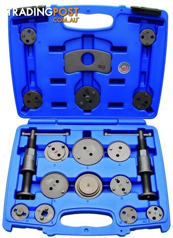BGS Germany 18-pc Universal Most Car Brake Caliper Piston Wind Back Resetter...