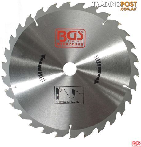 BGS Germany TCT Circular Table Saw Blade 400mm Diameter 30mm Hole 1" Reducer