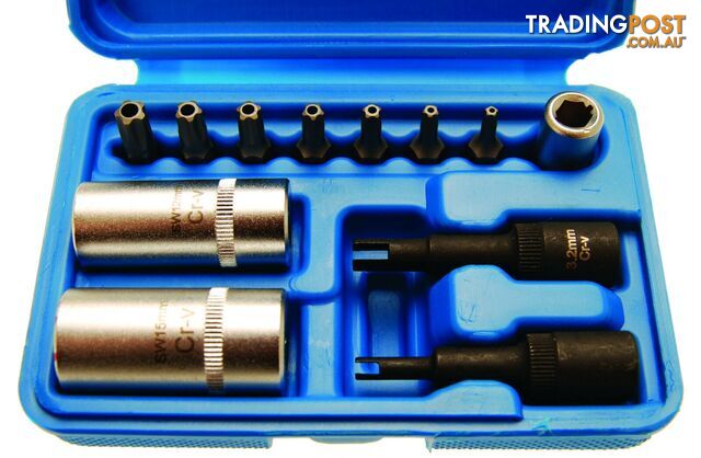 BGS Germany Air Conditioner Socket Air Con Gas Socket Bit Set Hydraulic Heating