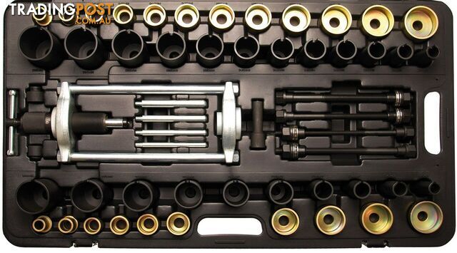 BGS German 10t Hydraulic Ram Press Frame Bearing Puller Bush Bushing Install Kit - photo 3 of 5