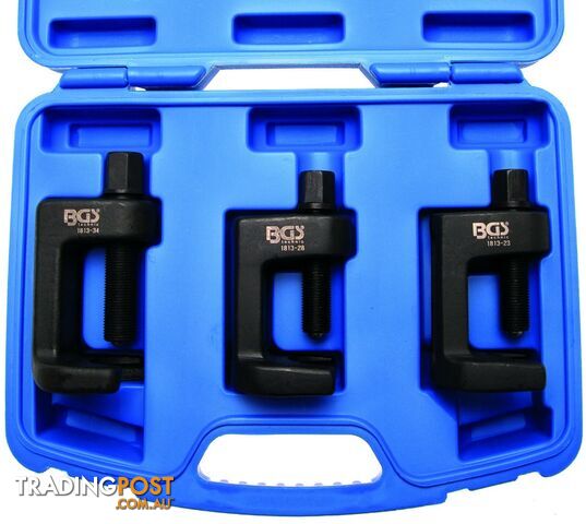 BGS Germany 3-pcs Ball Joint Tool Remover Removal Puller Shifter 23-28-34mm Kit