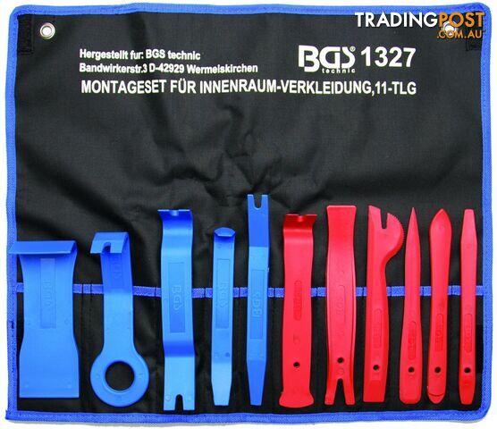 BGS Germany All Car Clip Interior Roof Lining Removal Remover Panelbeaters Set