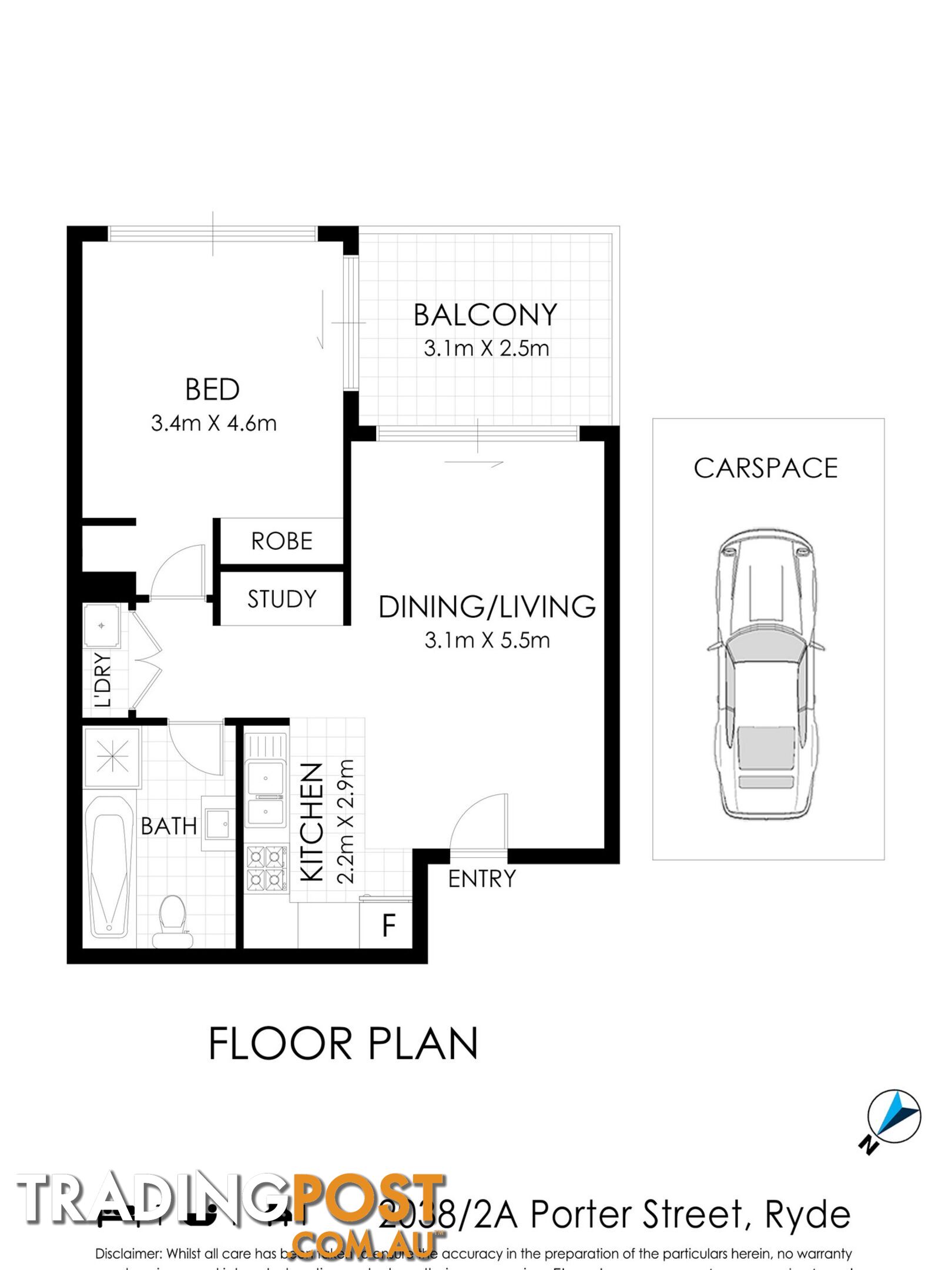 2038/2E Porter Street MEADOWBANK NSW 2114