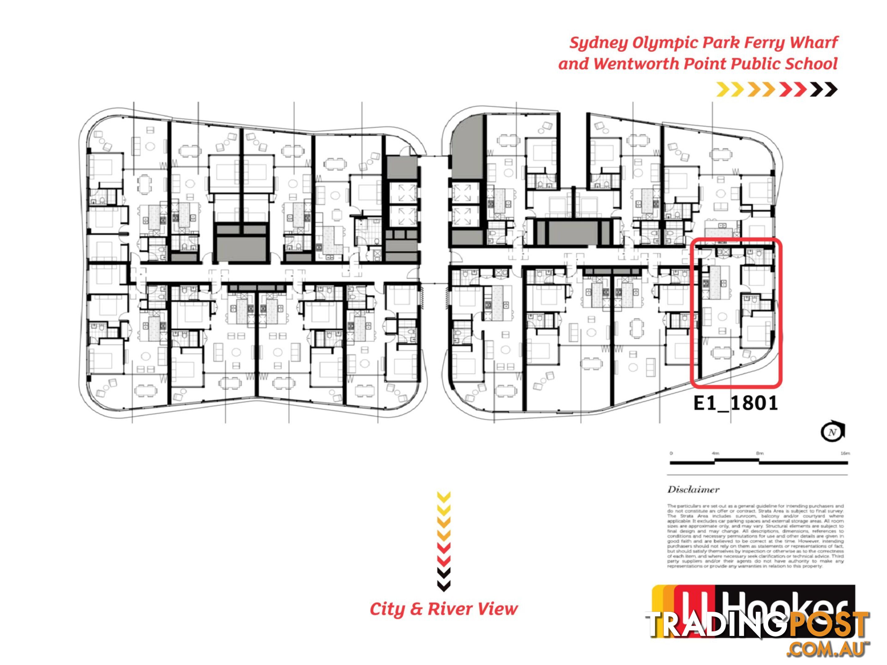 Level 25, 21, 19, 18, 5/17 Wentworth Place WENTWORTH POINT NSW 2127