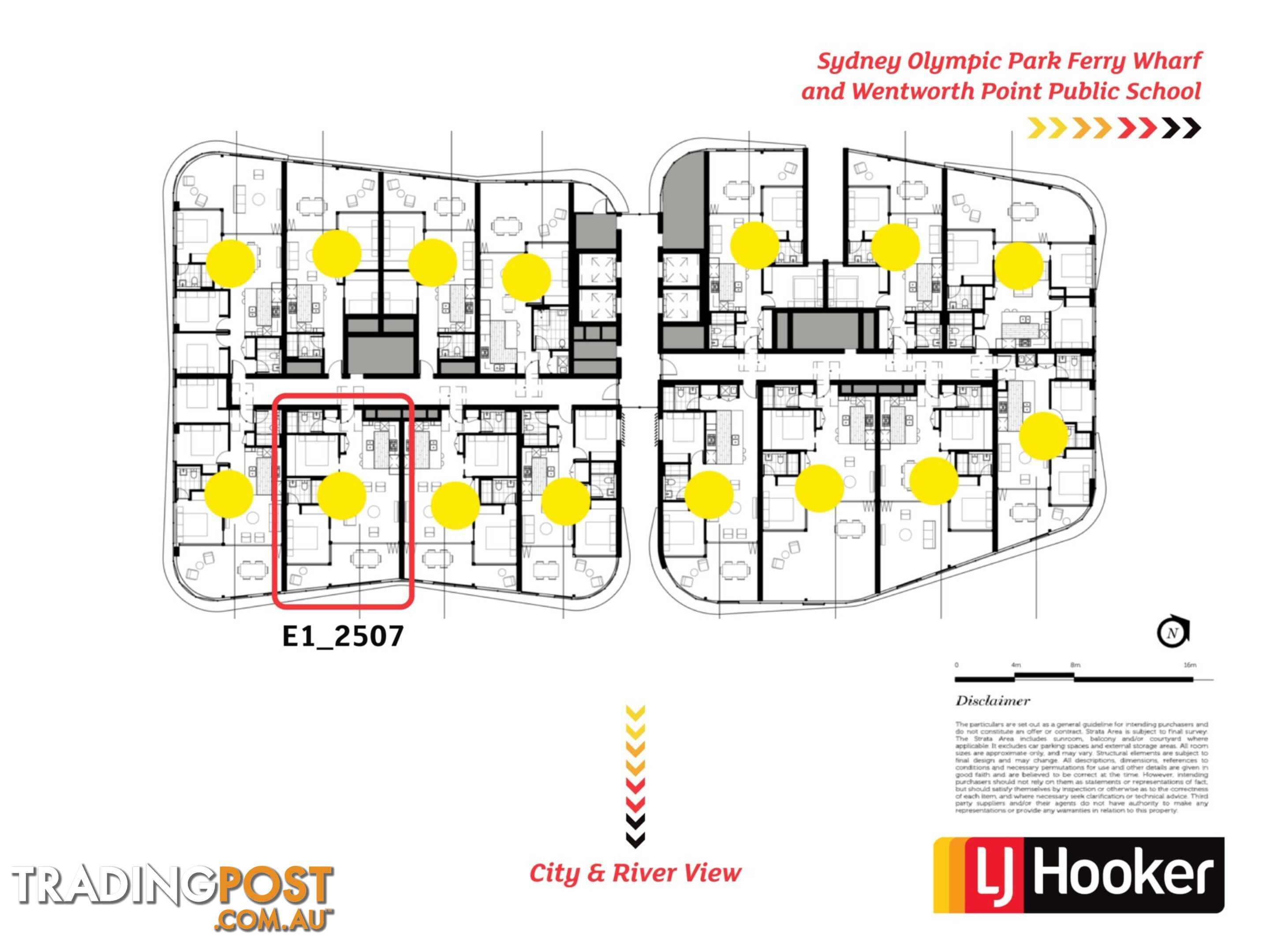 Level 25, 21, 19, 18, 5/17 Wentworth Place WENTWORTH POINT NSW 2127