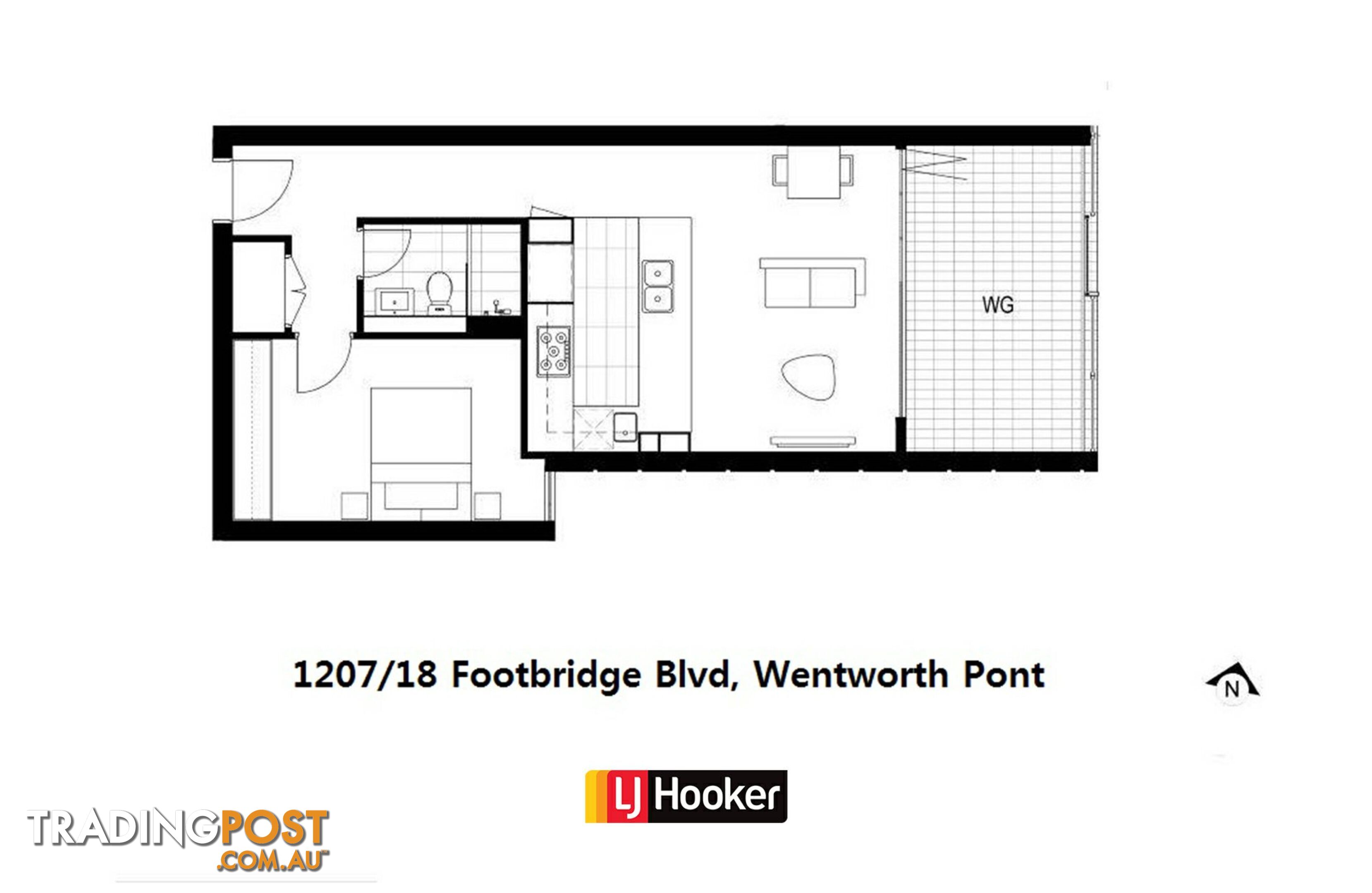 C1.1207/18 Footbridge Blvd WENTWORTH POINT NSW 2127