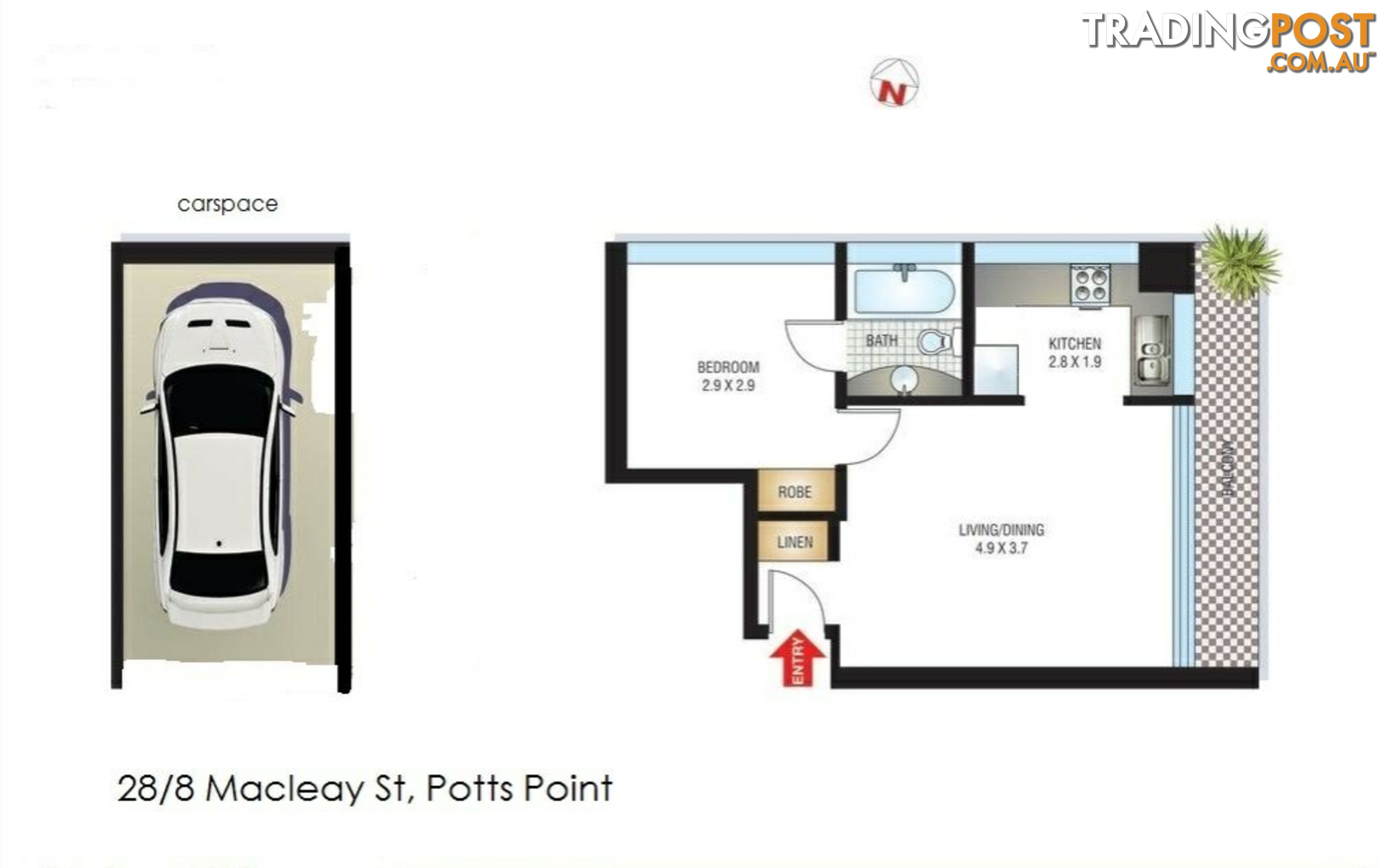 28/8 Macleay St POTTS POINT NSW 2011