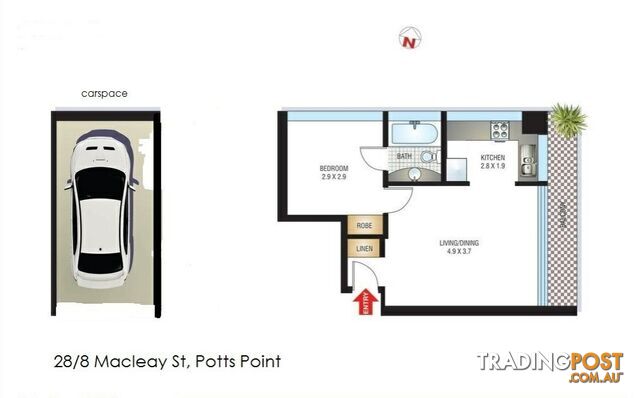 28/8 Macleay St POTTS POINT NSW 2011