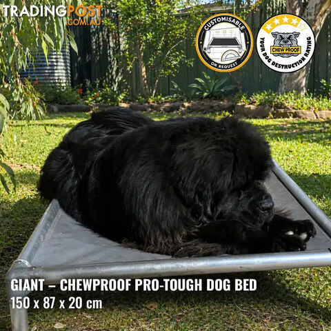Giant Pro-Tough Chew-Proof Dog Bed
