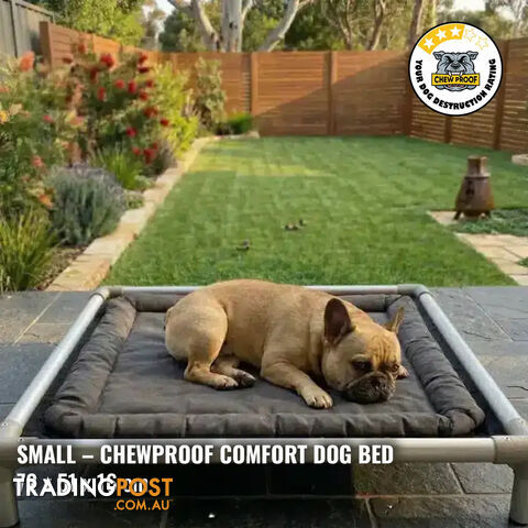 Small Comfort Chew-Proof Dog Bed
