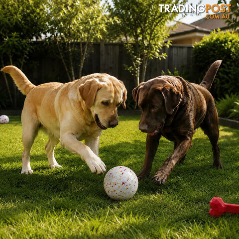 Pupperoos Energy Burn Dog Toy Bundle for Large Dogs