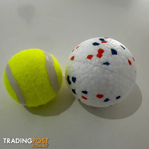 ChewCrew Tough Squeaky Dog Ball | Durable ETPU Bounce Ball for Fetch & Power...