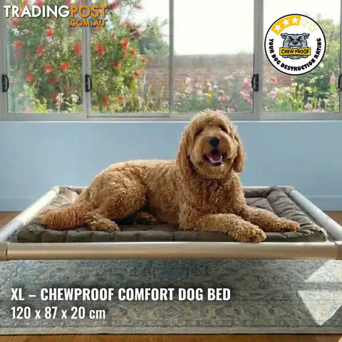 XL Comfort Chew-Proof Dog Bed