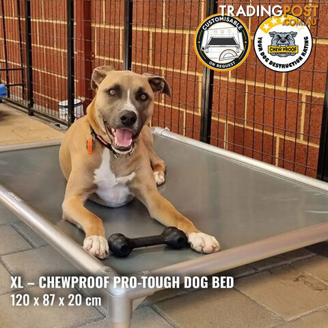 XL Pro-Tough Chew-Proof Dog Bed