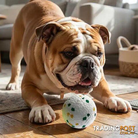 ChewCrew Ultra Durable Dog Ball for Medium Dogs â 6cm | Tough Bounce ETPU...
