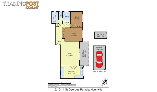 2/10-14 St Georges Pde HURSTVILLE NSW 2220