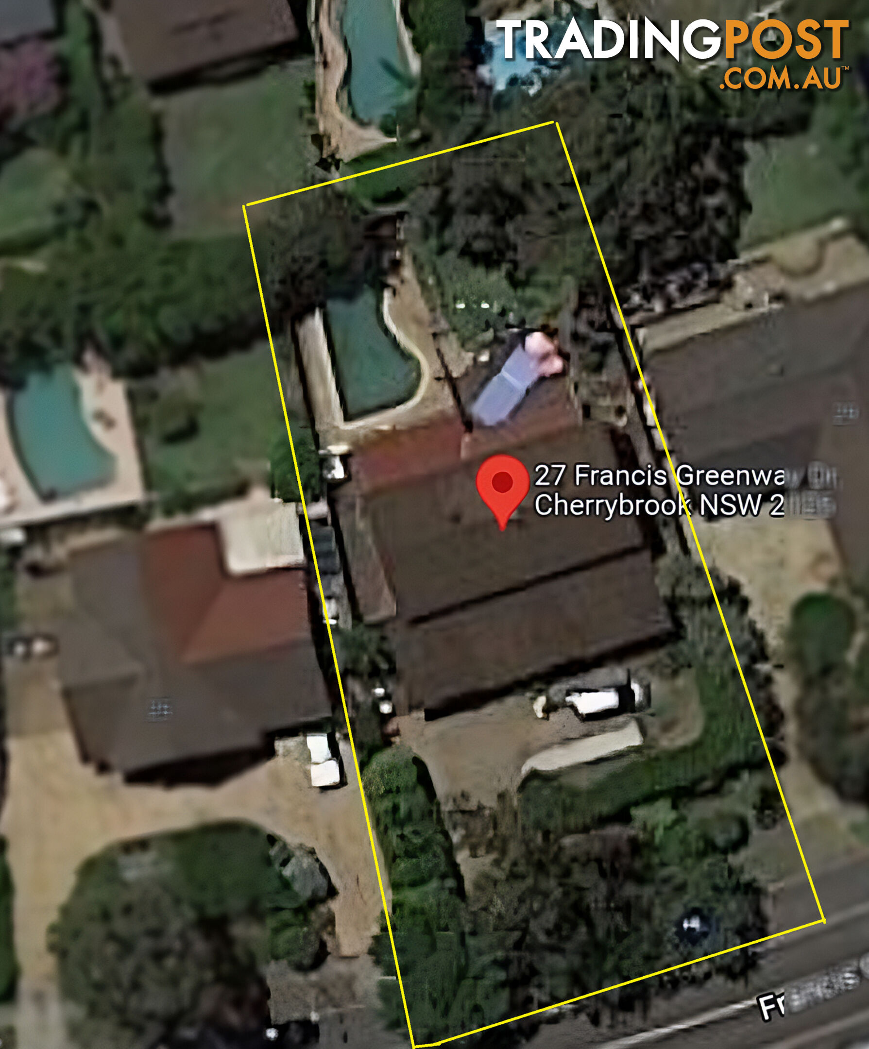 27 Francis Greenway Drive CHERRYBROOK NSW 2126