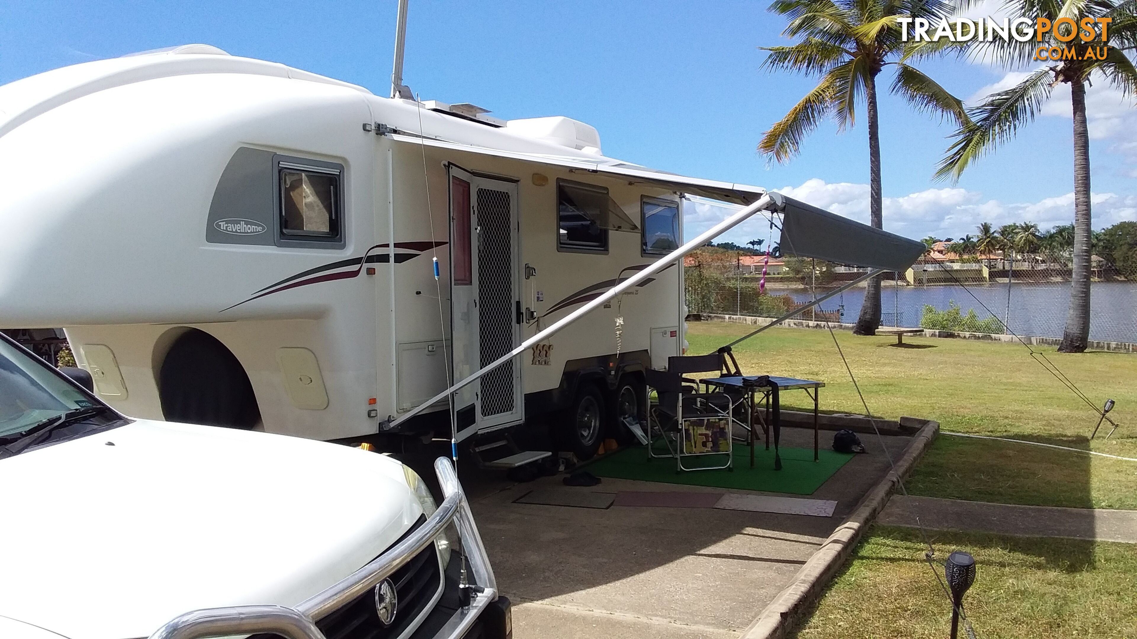 Travelhome Macquarie 25foot 5th Wheeler and Rodeo Twin Cab as a Package