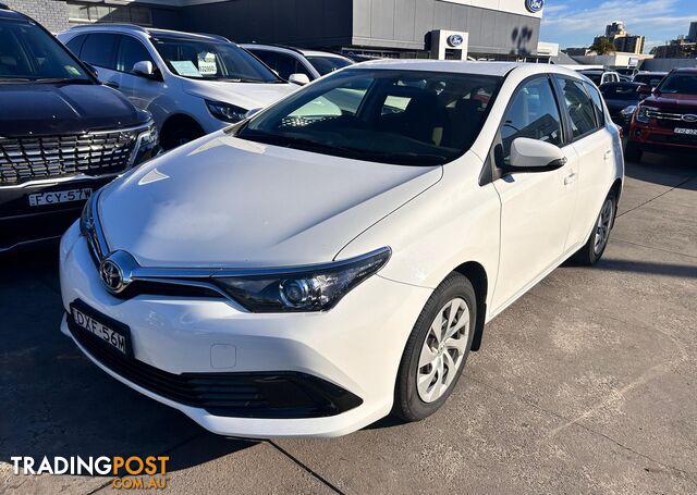 2018 TOYOTA COROLLA ASCENT ZRE182R HATCH