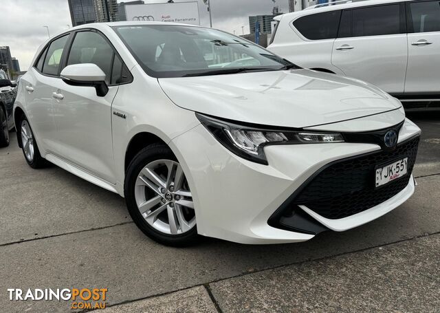 2019 TOYOTA COROLLA ASCENT SPORT HYBRID ZWE211R HATCH