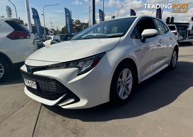 2019 TOYOTA COROLLA ASCENT SPORT HYBRID ZWE211R HATCH